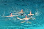 Artistic Swimming  Wheaton College Artistic Swimming vs the University of Incarnate World. - Photo By: KEITH NORDSTROM : Wheaton, Artistic Swimming
